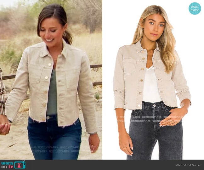 Janelle Slim Jacket by L'Agence worn by Katie Thurston on The Bachelorette