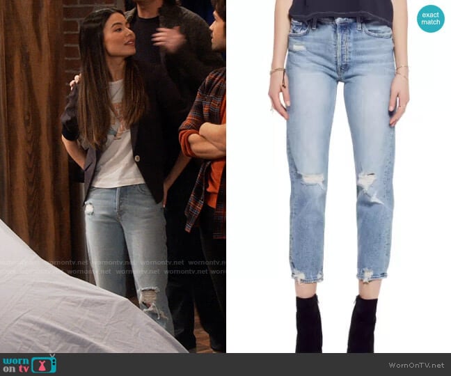 Mother Tomcat Jeans in The Confession worn by Carly Shay (Miranda Cosgrove) on iCarly