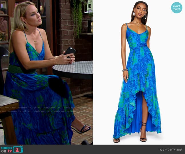 Ramy Brook Trudy Dress worn by Sharon Newman (Sharon Case) on The Young and the Restless