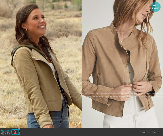 Madeline Jacket by Reiss worn by Katie Thurston on The Bachelorette