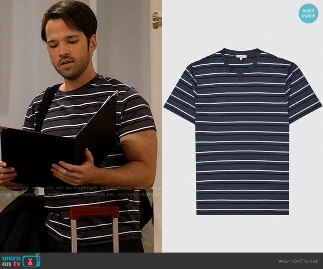 Reiss Chesam T-shirt worn by Freddie Benson (Nathan Kress) on iCarly