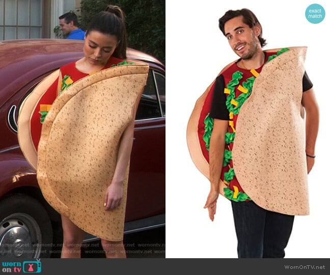 Rubies Costumes Taco Costume worn by Carly Shay (Miranda Cosgrove) on iCarly