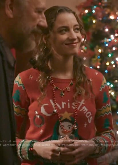 Sarah's Christmas sweater on The Republic of Sarah
