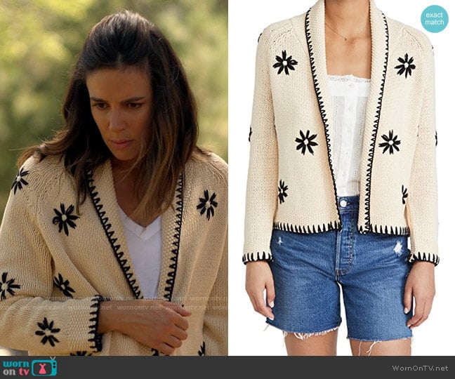 The Great The Daisy Lodge Cardigan worn by Addy Gant (Tiffany Dupont) on American Horror Stories