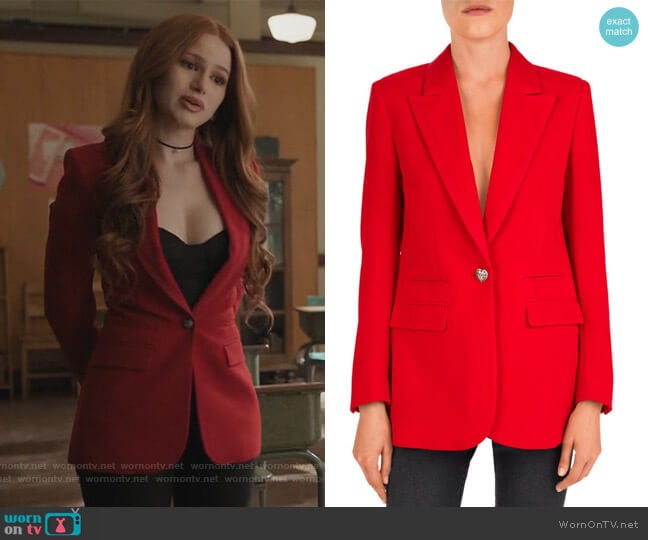 WornOnTV: Cheryl's red gingham check blazer and shorts on Riverdale, Madelaine  Petsch