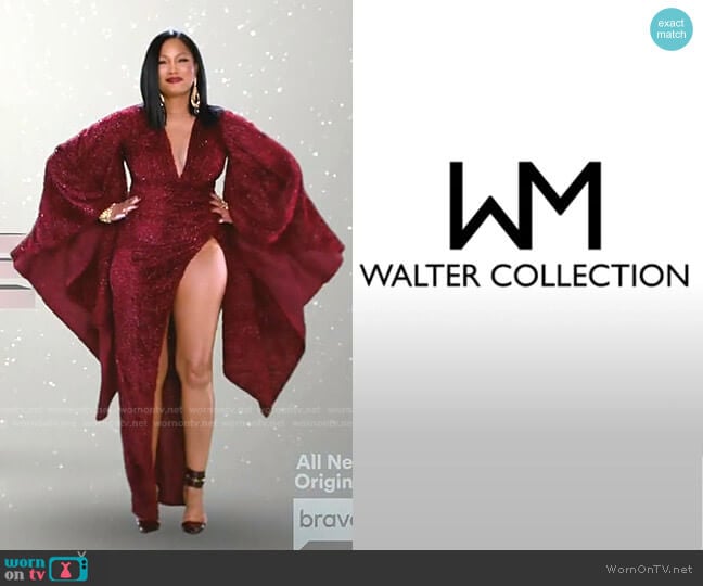 Walter Collection worn by Garcelle Beauvais on The Real Housewives of Beverly Hills