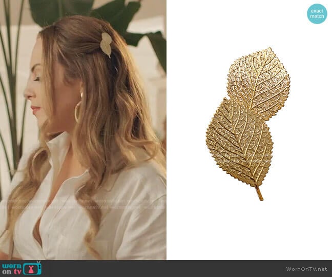 Clip: Birch Clip by Epona Valley worn by Fallon Carrington (Elizabeth Gillies) on Dynasty