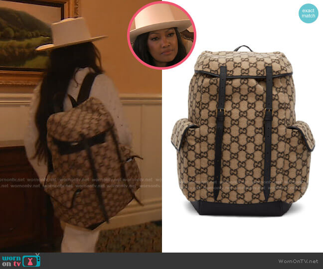 WornOnTV: Dorit's Louis Vuitton monogram backpack on The Real