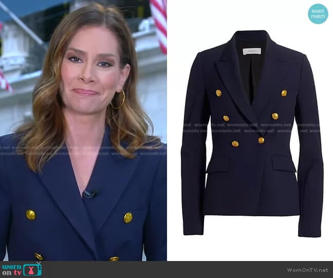Hastings II Jacket by A.L.C. worn by Rebecca Jarvis on Good Morning America