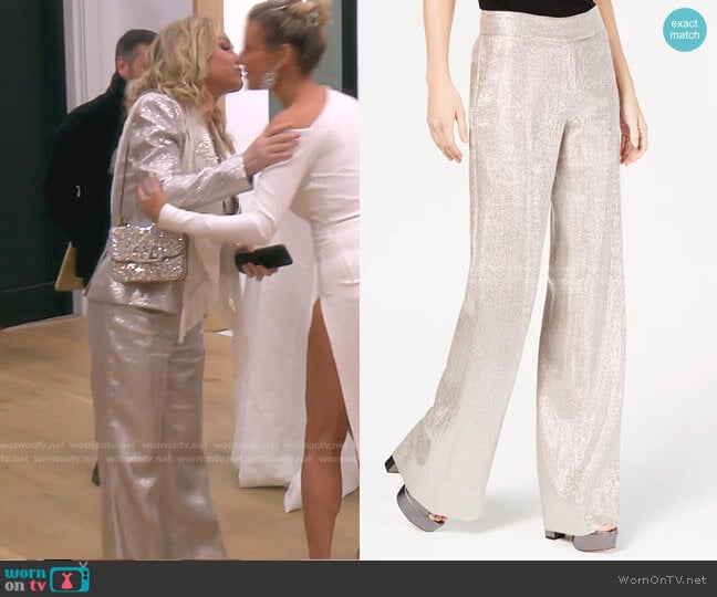 Eden Pants by Rachel Zoe worn by Kathy Hilton on The Real Housewives of Beverly Hills