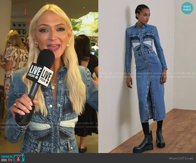 Fall 2021 Ready-To-Wear Collection by RED Valentino worn by Zanna Roberts Rassi on E! News Daily Pop