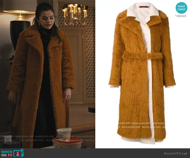 Long Coat by Sies Marjan worn by Mabel Mora (Selena Gomez) on Only Murders in the Building