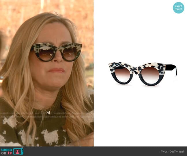 Melancoly Sunglasses by Thierry Lasry worn by Sutton Stracke on The Real Housewives of Beverly Hills