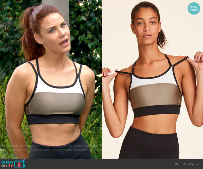 WornOnTV: Phyllis's sports bra and leggings on The Young and the