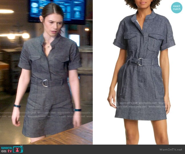 ALC Romi Shirtdress worn by Nia Nal (Nicole Maines) on Supergirl