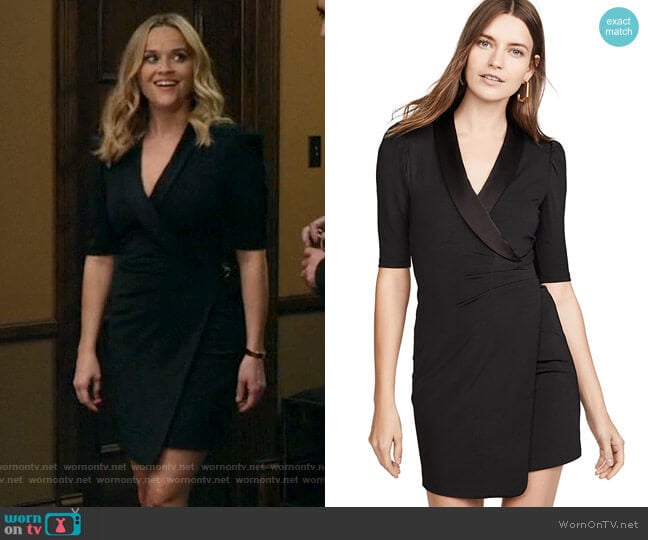 Alice + Olivia Remi Dress worn by Bradley Jackson (Reese Witherspoon) on The Morning Show