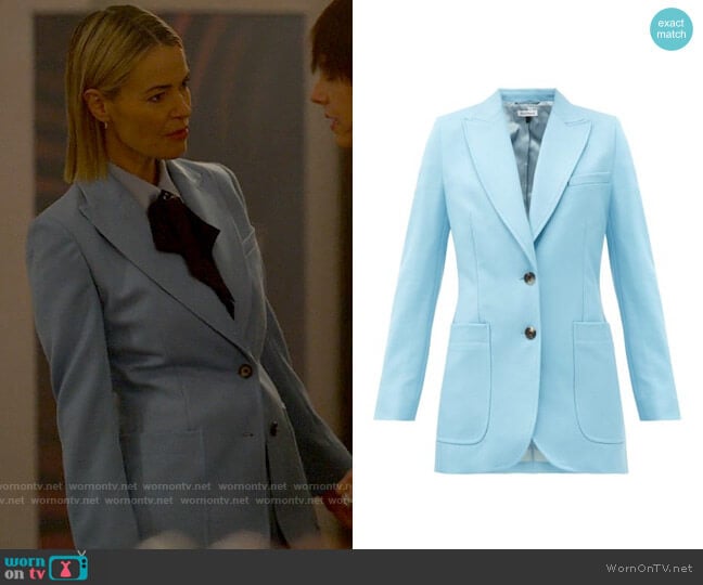 Bella Freud Saint James Jacket worn by Alice Pieszecki (Leisha Hailey) on The L Word Generation Q