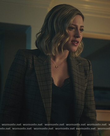 Betty’s brown plaid blazer on Riverdale
