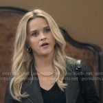 Bradley’s leather jacket on The Morning Show