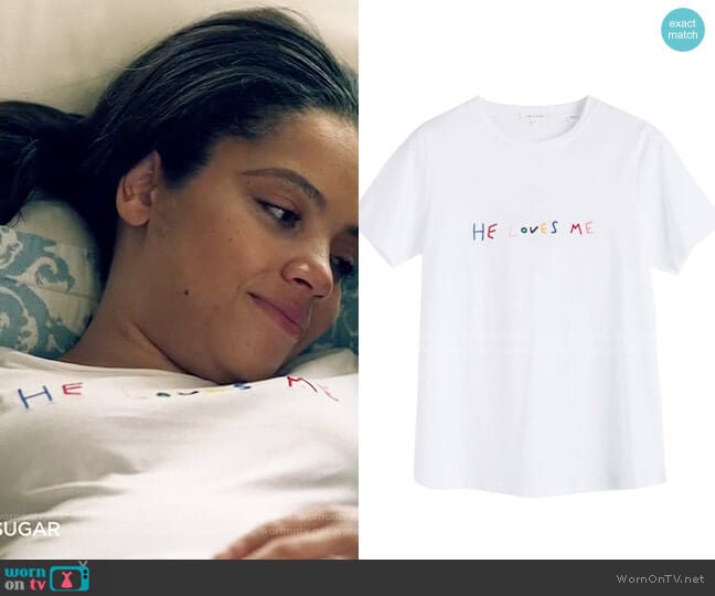 WornOnTV Darla s He Loves Me t shirt on Queen Sugar Bianca