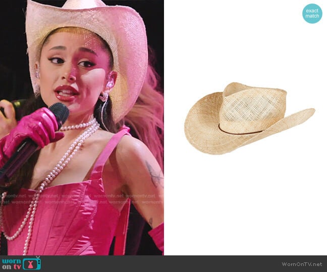 Kenny Hat by Gladys Tamez Millinery worn by Ariana Grande on The Voice