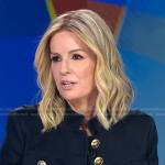 Jennifer’s black military jacket with gold buttons on Good Morning America