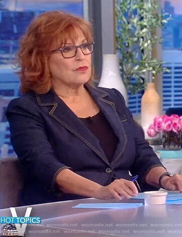 Joy’s denim blazer on The View