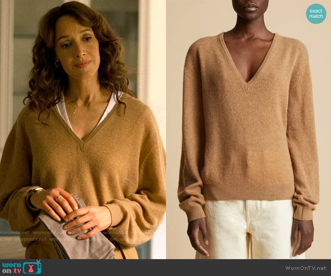 Khaite The Sam Sweater worn by Bette Porter (Jennifer Beals) on The L Word Generation Q