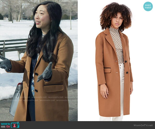 Mackage Hens Coat worn by Nora Lum (Awkwafina) on Awkwafina is Nora From Queens