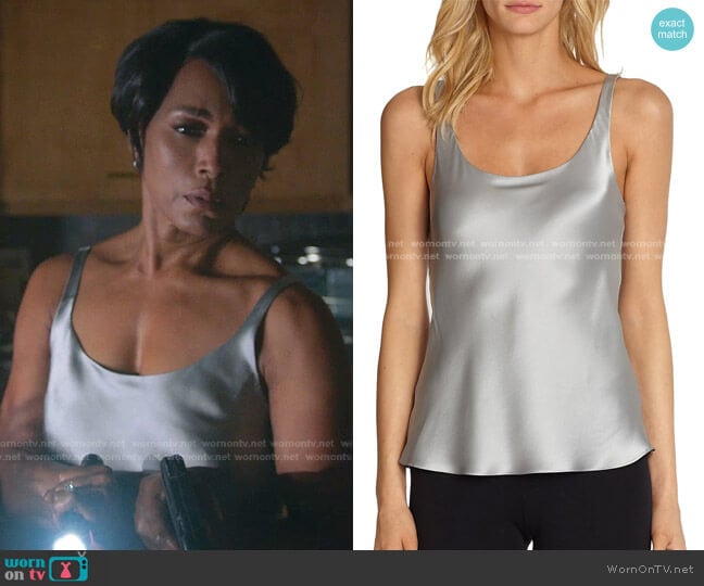 Allure Silk Tank by Natori worn by Athena Grant (Angela Bassett) on 9-1-1