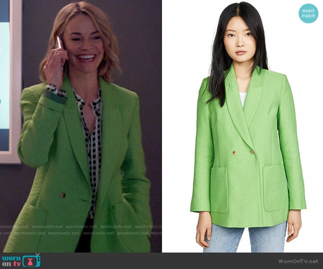 Rachel Comey New Amboy Jacket worn by Alice Pieszecki (Leisha Hailey) on The L Word Generation Q