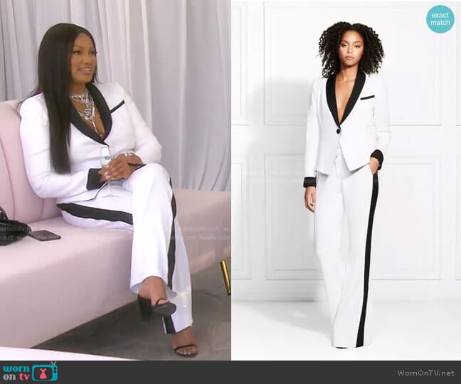 Sawyer Blazer and Siera Pants by Rachel Zoe worn by Garcelle Beauvais on The Real Housewives of Beverly Hills