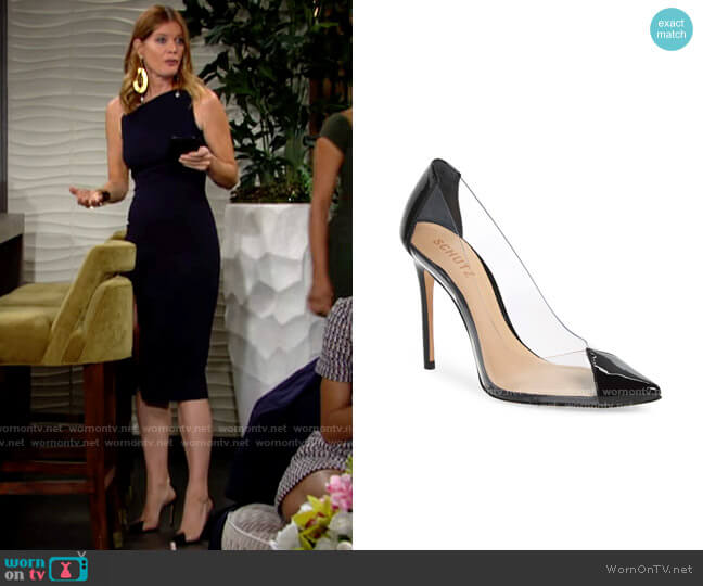 Schutz Cendi Pumps worn by Phyllis Summers (Michelle Stafford) on The Young and the Restless