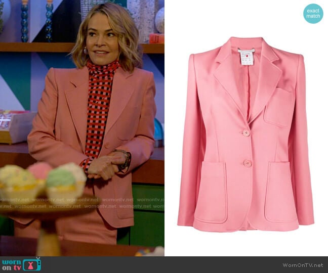 Stella McCartney Eleanor Blazer worn by Alice Pieszecki (Leisha Hailey) on The L Word Generation Q