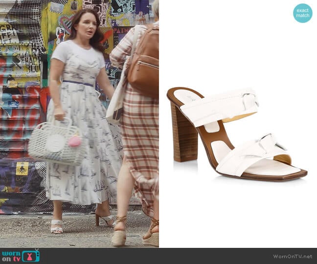 Alexandre Birman Clarita Sandals worn by Charlotte York (Kristin Davis) on And Just Like That