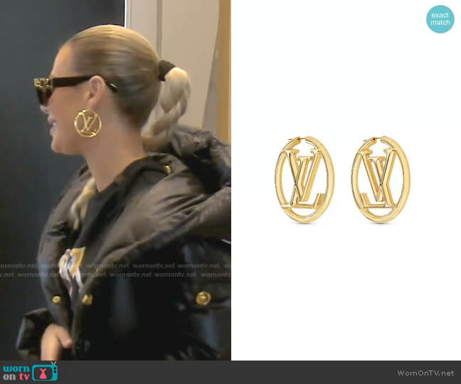 WornOnTV: Dorit's black and red monogram hooded jacket on The Real  Housewives of Beverly Hills, Dorit Kemsley
