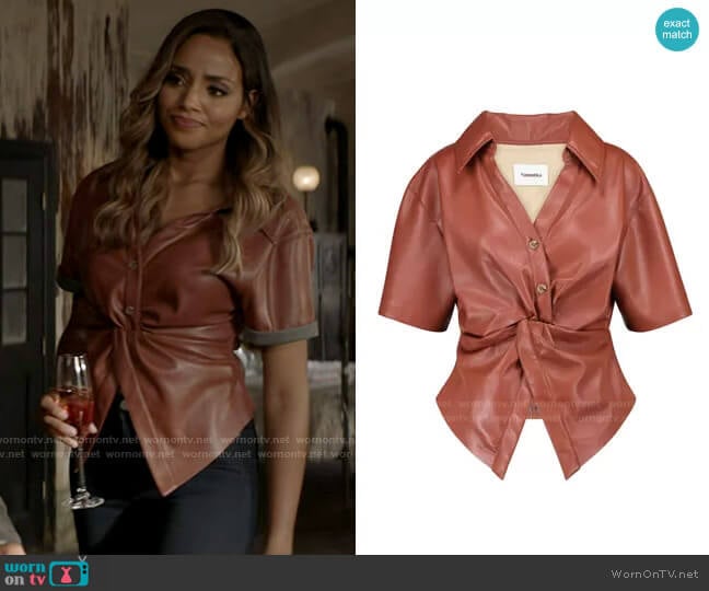 Nanushka Thora Top worn by Sophie Moore (Meagan Tandy) on Batwoman