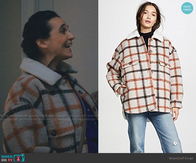 Wilson Jacket by No.6 worn by Maya Kazan on Love Life