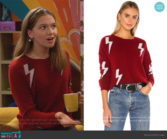 Aries Sweater by Rails worn by Presley (Jayden Bartels) on Side Hustle