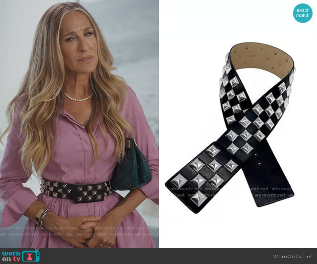 Streets Ahead Roger Belt worn by Carrie Bradshaw (Sarah Jessica Parker) on And Just Like That