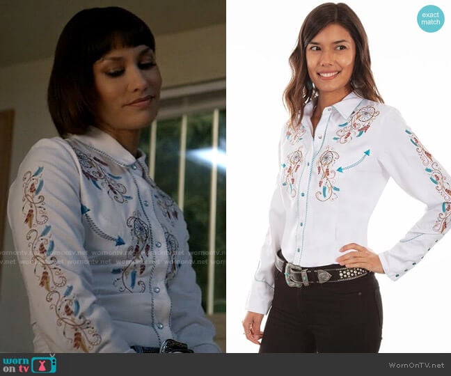 Scully PL-877 Shirt worn by Ren (Janina Gavankar) on Big Sky