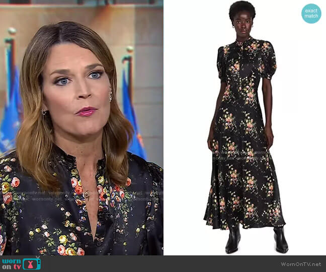 Tracy Dress by Brock Collection worn by Savannah Guthrie on Today