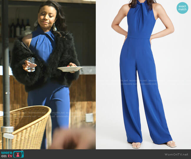 Zana Jumpsuit by Black Halo worn by Sherry (Shalita Grant) on You