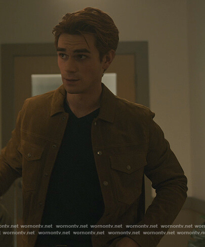 Archie's mustard suede jacket on Riverdale
