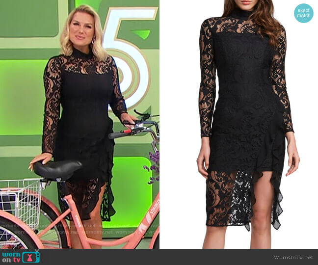 Bardot Dionne Dress worn by Rachel Reynolds on The Price is Right