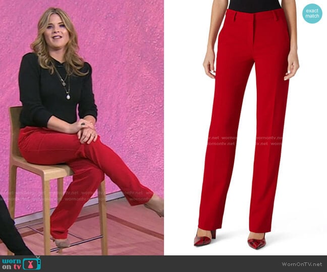 Jory Pants by Black Halo worn by Jenna Bush Hager on Today