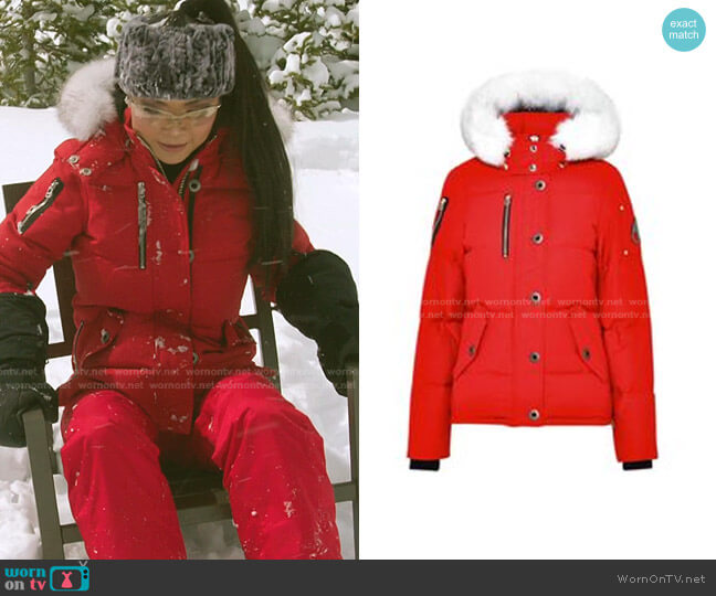 WornOnTV: Jennie's puffer jacket with red fur trim on The Real Housewives  of Salt Lake City, Jennie Nguyen