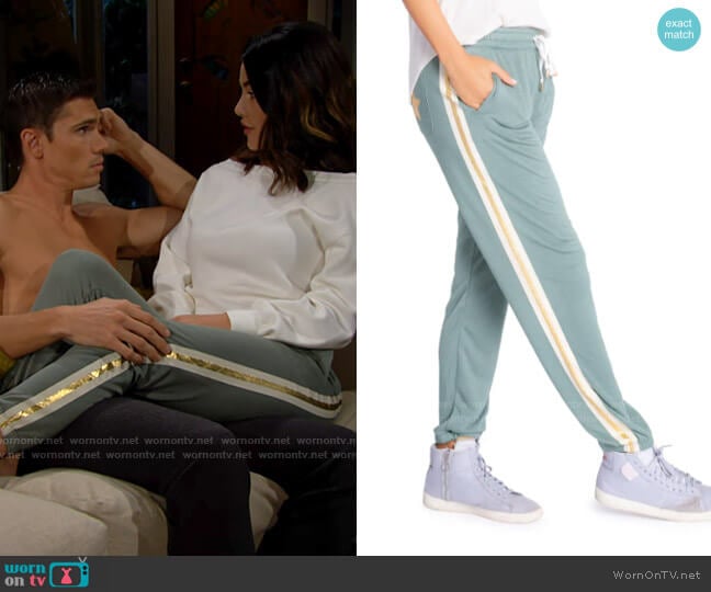 PJ Salvage G Star Status Joggers worn by Steffy Forrester (Jacqueline MacInnes Wood) on The Bold and the Beautiful