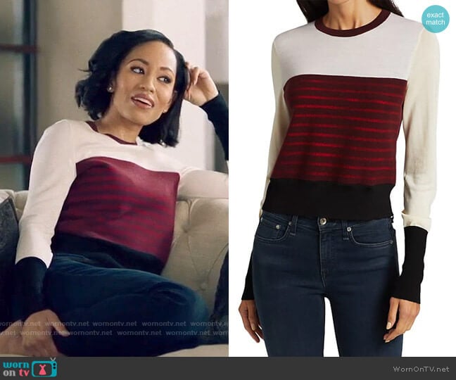 Rag & Bone Marissa Sweater worn by Charley Bordelon West (Dawn-Lyen Gardner) on Queen Sugar