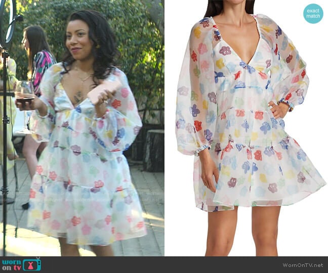 Mini Meadow Babydoll Dress by Staud worn by Sherry (Shalita Grant) on You